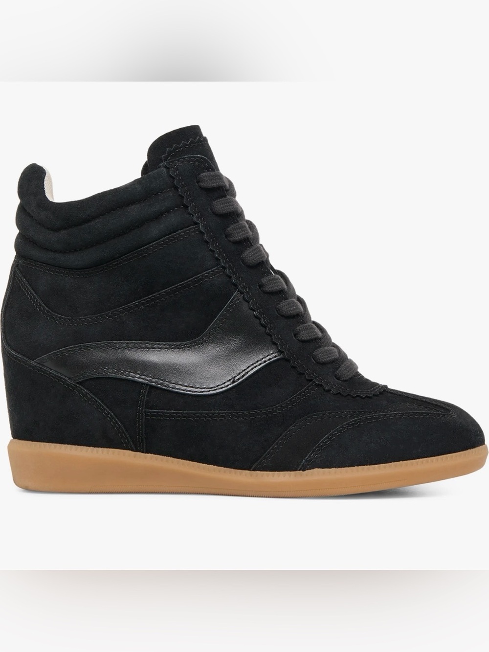 DOLCE VITA Issac High Top Wedge Sneaker Size 8 NEW IN BOX